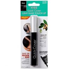 Kiss Brush-İn Color Siyah Beyaz Saç Kapatıcı