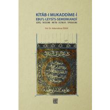 Kitab-ı Mukaddime-i Ebu'l-Leysi's-Semerkandi - Abdurrahman Özkan
