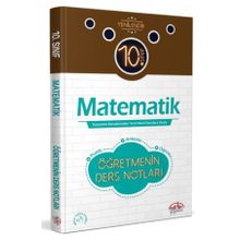 Kitap 10. Sınıf Matematik Öğretmenin Ders Notları Hızlı-Editör Yayınları