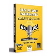Kitap 2022 LGS İlk Ses Yeni Nesil Matematik Soru Bankası