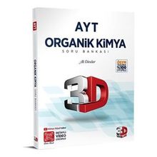 Kitap 3D Yayınları AYT Kimya Organik Soru Bankası