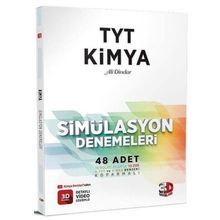 Kitap 3D Yayınları TYT Simülasyon 48'li Kimya Denemeleri
