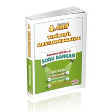 Kitap 4. Sınıf Bilsem Yeni Nesil Mantık Muhakeme Yeteneği Soru Bankası-Editör Yayınları