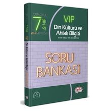 Kitap 7. Sınıf VIP Din Kültürü Ve Ahlak Bilgisi Soru Bankası Yeni-Editör Yayınları