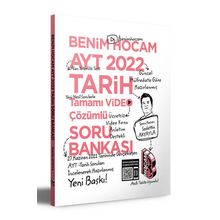 Kitap Benim Hocam Yayınları 2022 AYT Tarih Tamamı Video Çözümlü Soru Bankası