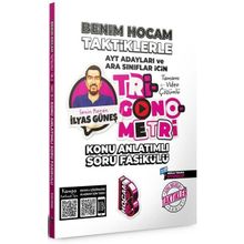Kitap Benim Hocam Yayınları 2022 Tüm Adaylar İçin Taktiklerle Trigonometri Konu Anlatımlı Soru Fasikülü