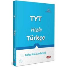 Kitap Data TYT Hızlı Türkçe Enfes Konu Anlatımlı Yeni-Data Yayınları