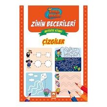 Kitap Kral Şakir Çizgiler Zihin Becerileri Aktivite Kitabı