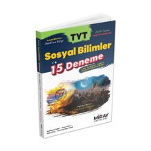 Kitap Miray Yayınları TYT Sosyal Bilimler 15 Deneme