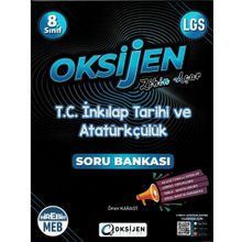 Kitap Oksijen Yayınları 8.Sınıf İnkilap Tarihi Soru Bankası