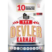 Kitap TYT Devler Karması 10 Deneme Sınavı-Palme Yayıncılık