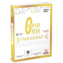Kitap Üç Dört Beş TYT Paragraf Sıfır Risk Soru Bankası