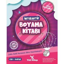 Kitap Yayınları 2 Yeti İnteraktif Boyama Kitabı
