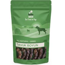 Kito 100 gr Tavuk Boyun Çiğnemelik Doğal Glutensiz Organik Köpek Ödül Maması
