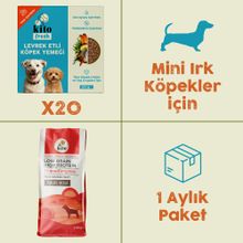 Kito Fresh 2.5 kg 20 Adet Levrek Etli Yetişkin Mini Irk Köpek Maması