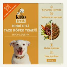 Kito Fresh 250 gr 10 Adet Hindi Etli Köpek Yemeği