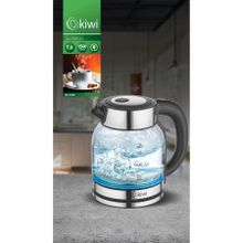 Kiwi KK-3333 Çelik Tabanlı Inox Cam Su Isıtıcı