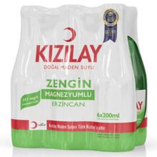 Kızılay Erzincan 200 ml Doğal Maden Suyu (6 adet)