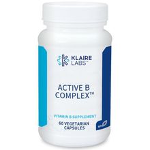 Klaire Labs Active B Complex 60 Kapsül