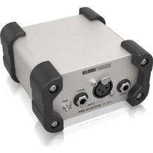 Klark Teknik DI 10A Pil Phantom Destekli Midas Trafolu Aktif DI Box
