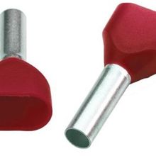 Klemsan 572040 1.5 mm Kırmızı Çift Girişli İzoleli Yüksük