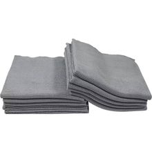 KLIN Clean Towel Çok Amaçlı 10'lu Gri 40x40 cm Silme ve Temizlik Bezi