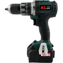 Klpro KLDM18BH-50 18Volt/5.0Ah Li-İon Çift Akülü Kömürsüz Profesyonel Darbeli Matkap
