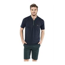 Kly 2109 Erkek Şortlu Pijama Takım