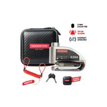 Knmaster Dl506a 6mm Alarmlı Disk Kilidi | Hatırlatma Kablosu Ve Taşıma Çantası Hediye