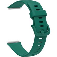 KNY Huawei Band 7 Klasik Model Silikon Yeşil Kordon