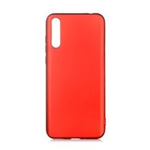 KNY Huawei P Smart Ultra İnce Mat Silikon Kırmızı Kılıf