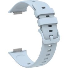 KNY Huawei Watch Fit 2 Klasik Model Renkli Silikon Mavi Kordon