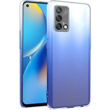 KNY Oppo A74 Ultra İnce Şeffaf Silikon Cep Telefonu Kılıfı