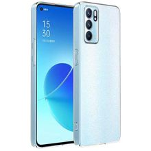 KNY Oppo Reno 6 Ultra İnce Şeffaf Silikon Cep Telefonu Kılıfı