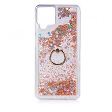 KNY Samsung Galaxy A22 Sulu Simli Yüzüklü Milce Kapak Kılıf