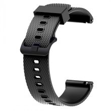 KNY Samsung Galaxy Watch 4 Classic Siyah 46 mm 20 mm İçin Baklava Desenli Klasik Renkli Silikon Kordon