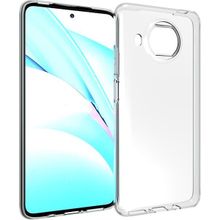 KNY Xiaomi Mi 10T Lite Ultra İnce Şeffaf Sillikon Cep Telefonu Kılıfı
