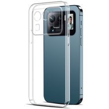 KNY Xiaomi Mi 11 Ultra Kamera Korumalı Şeffaf Silikon Cep Telefonu Kılıfı