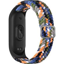 KNY Xiaomi Mi Band 5 Örgü Model Renkli Silikon Turuncu Beyaz Yeşil Kordon
