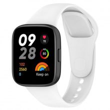 KNY Xiaomi Redmi Watch 3 Beyaz Klasik Model Renkli Silikon Kordon