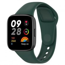 KNY Xiaomi Redmi Watch 3 Haki Yeşil Klasik Model Renkli Silikon Kordon