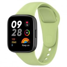 KNY Xiaomi Redmi Watch 3 İçin Yeşil Klasik Model Renkli Silikon Kordon