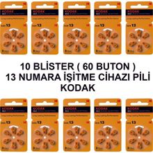 Kodak 13 Numara 10 Paket Kodak Işitme Cihazı Pili