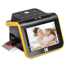 KODAK Slide N SCAN film ve slayt tarayıcı, büyük 5 inç LCD ekranlı, negatifleri ve slayları renkli ve siyah-beyaz 35 mm, 126, 110 negatif ve slayları JPEG dijital fotoğraflara dönüştürür