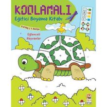 Kodlamalı Eğitici Boyama Kitabı Eğlenceli Hayvanlar Sincap Kitap