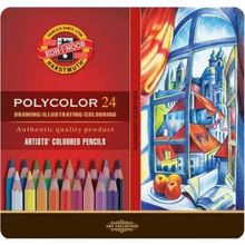 Koh-i Noor 24'lü Polycolor Kuru Boya Seti