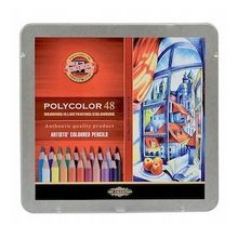 Koh-i Noor 3827 Polycolor Kuru Boya Kalemi 72 Renk Set