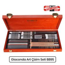 Koh-i-Noor Gioconda Artist Set 8895 Ahşap Kutu Çizim Seti