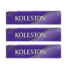 Koleston 11.1 Açık Küllü Sarı x3 Tüp Saç Boyası