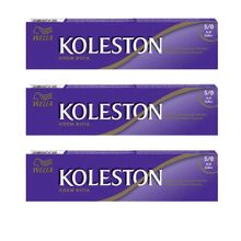 Koleston 3 lü Tüp Boya 5 0 Açık Kahve Saç Boyası